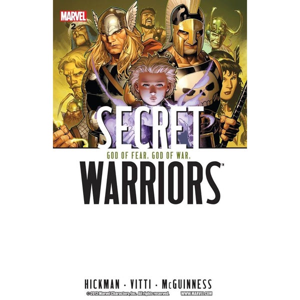 Marvel Secret Warriors Trade Paperback Band 02 Gott der Angst Gott des Krieges