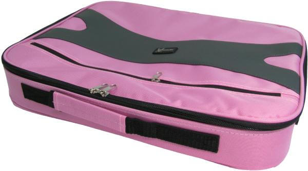 BEST 17 Inch Polyester Laptop Bag - Pink