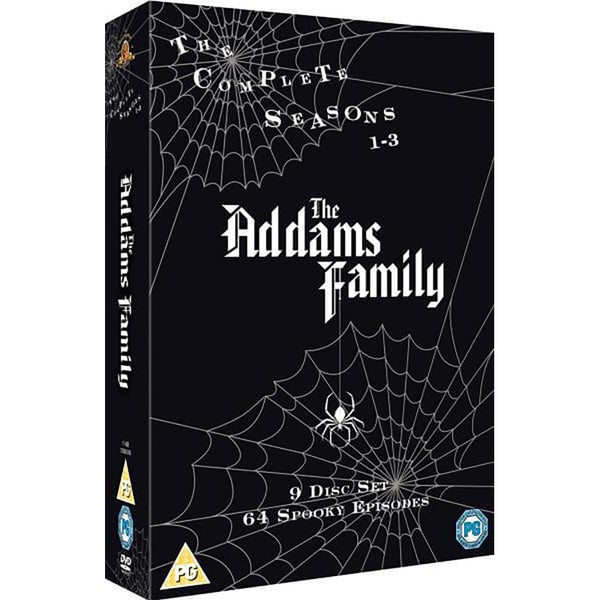 Addams Family Komplette Staffeln 1-3