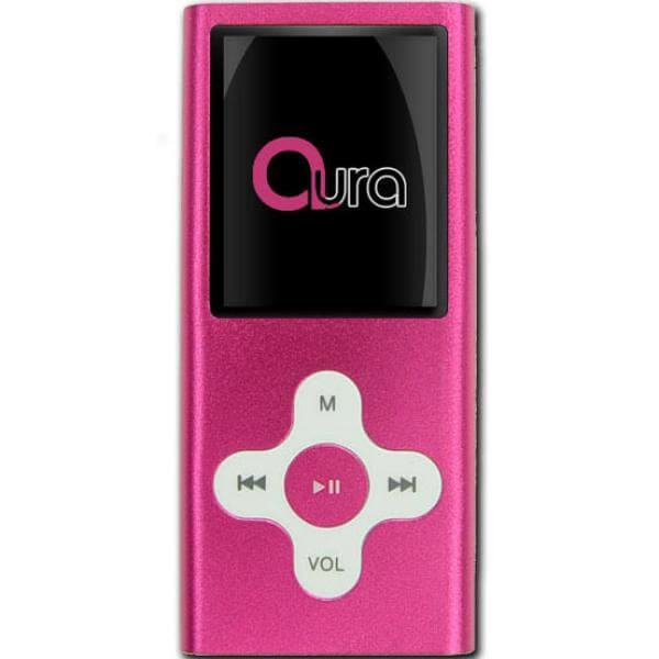 Aura 2GB MP4 Player - Pink