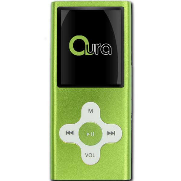 Aura 2GB MP4 Player - Green