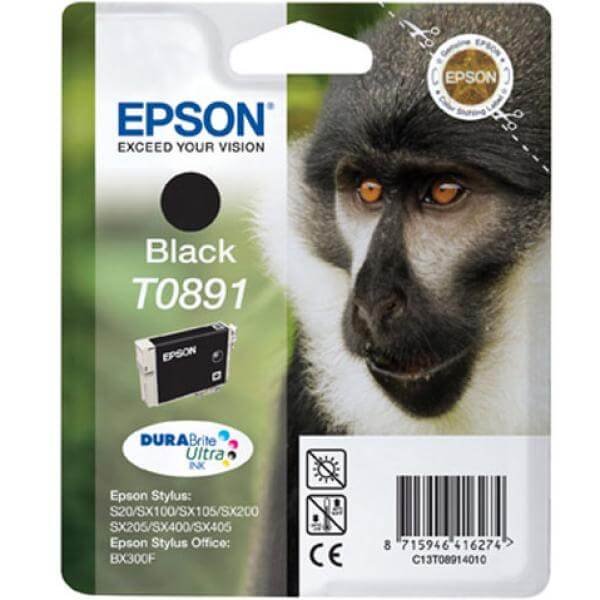Epson T0891 Black Ink Cartridge