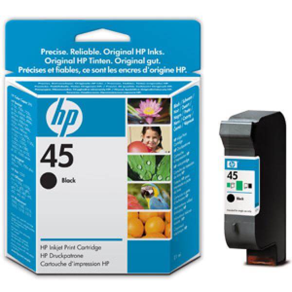 HP 45 Black Ink Cartridge