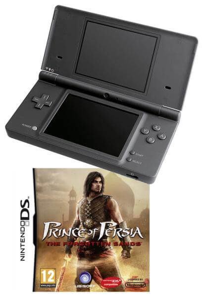 Nintendo DSI Black: Bundle (Including Prince of Persia: The Forgotten Sands)