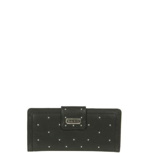 Suzy Smith Leather Pinhead Studded Wallet