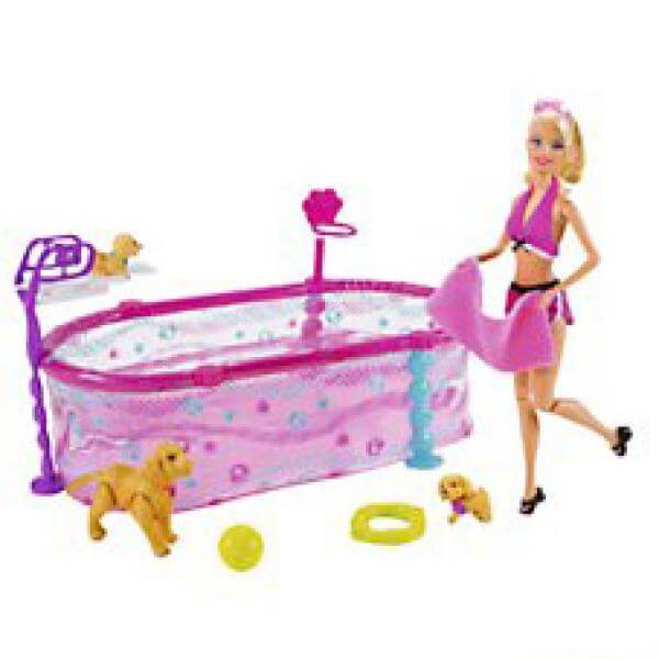 BARBIE PUPPY SWIM SCHOOL