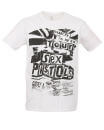 Men's Sex Pistols Flag T - Shirt - White 