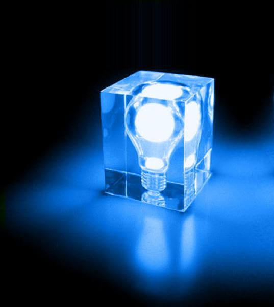 Glow Brick Blue
