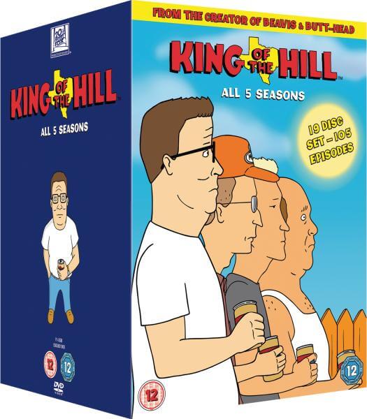 King Of The Hill Seasons 1-5 Box Set