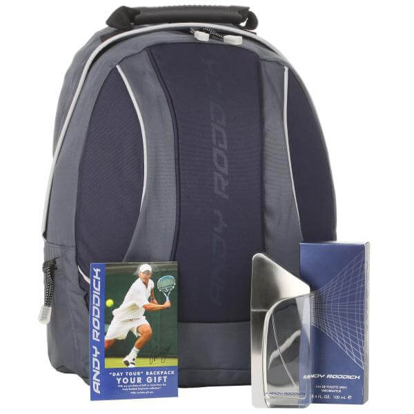 Andy Roddick Gift Set (100ml Eau de Toilette with Backpack)