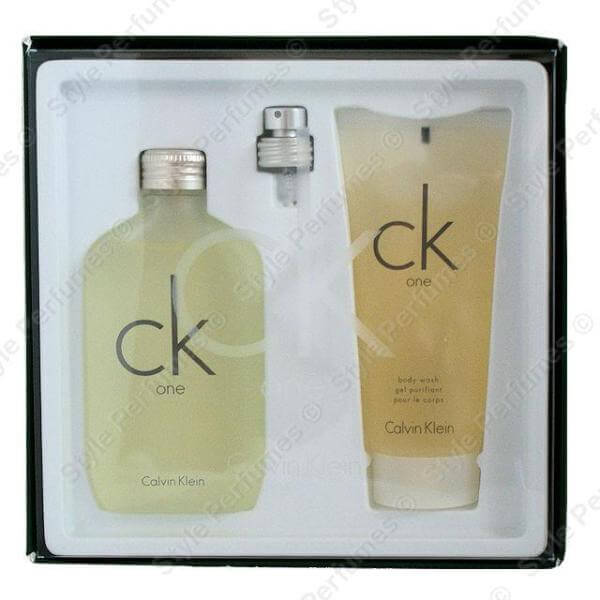 Calvin Klein CK1 100ml EDT & 100ml Body Wash