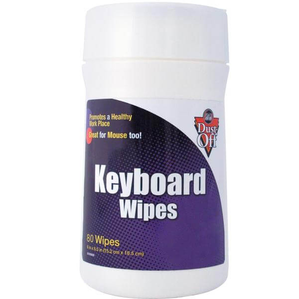 Dust-Off Keyboard Wipes - 80 wipes