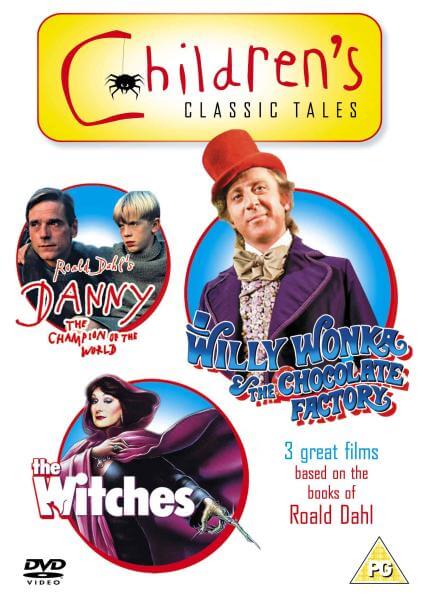 Roald Dahl Trilogy (Danny: The Champion of the World / Willy Wonka and the Chocolate Factory / The Witches)