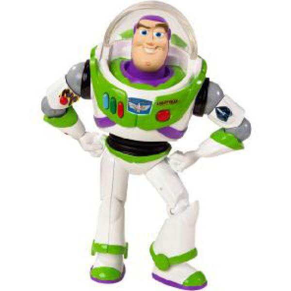 Toy Story 3 Spin Kicking Buzz Lightyear Figure