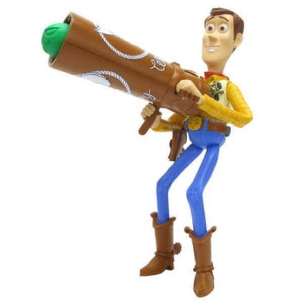 Toy Story 3 Snake Shooting Woody Figure