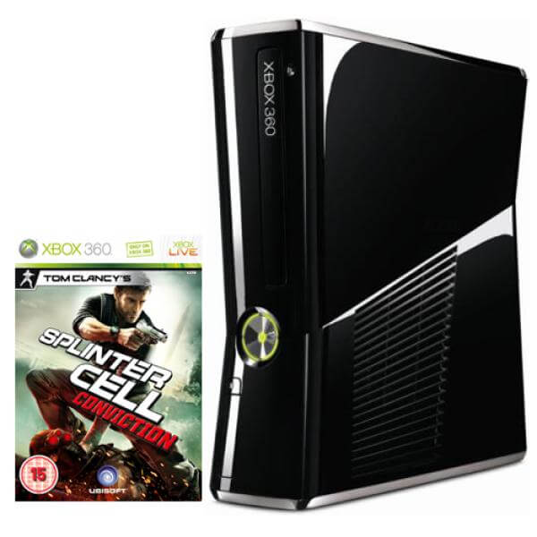 Xbox 360 250GB Bundle (Includes Splinter Cell Conviction)