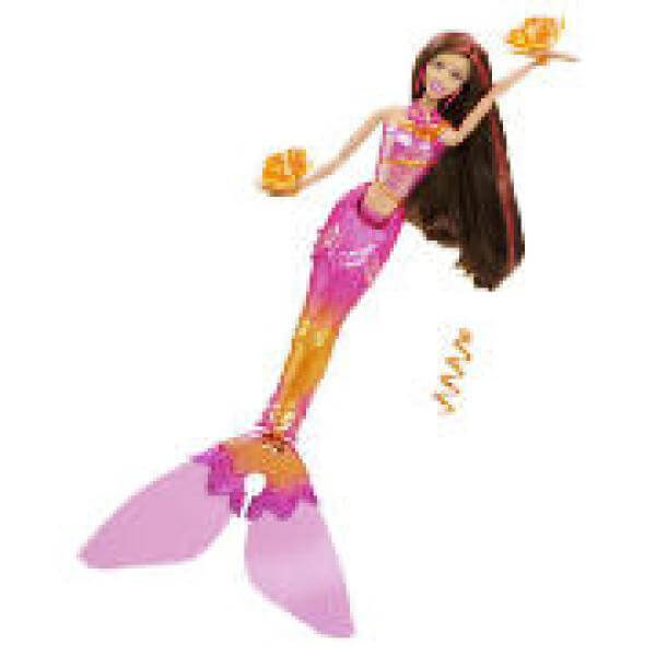 barbie Swim Mermaid Doll Purple