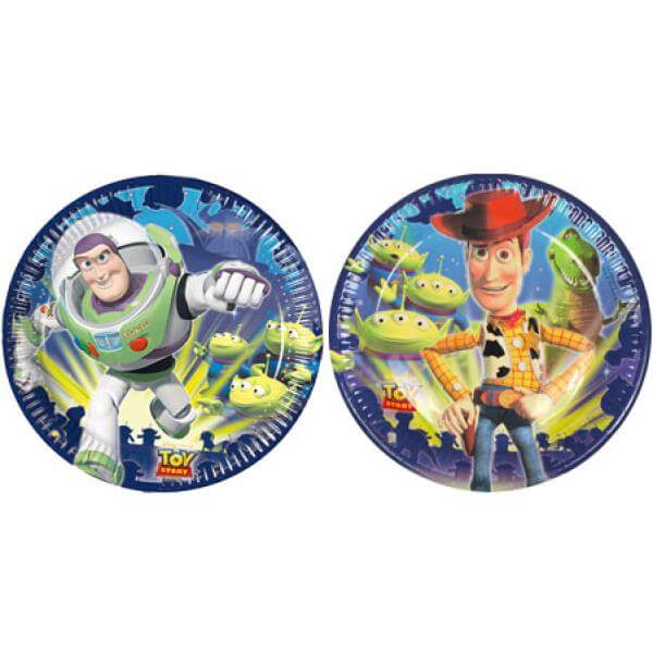 Toy Story 3 Paper Plates 23cm  10 Per Pack
