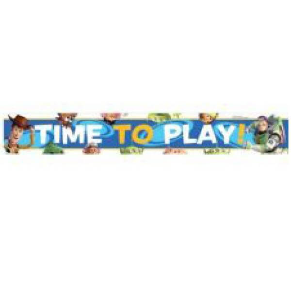 Toy Story 3 Plastic Banner 90cm  PKG/3
