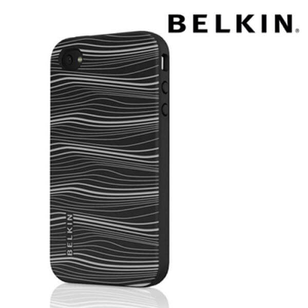 Belkin iPhone 4 Grip Graphix Laser Etched Case - Black Pearl
