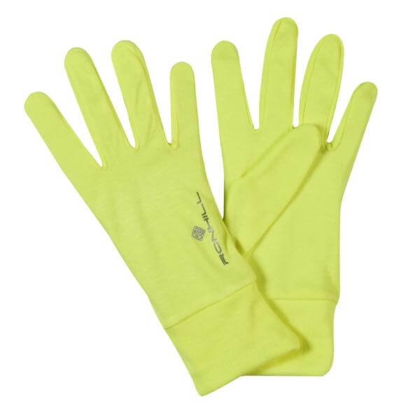 RonHill Lite Running Gloves - Yellow