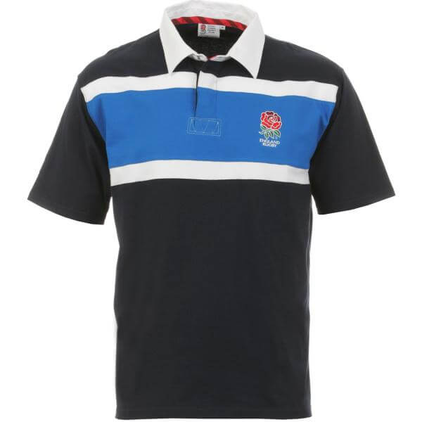 England Rugby LS Striped Rugby Shirt