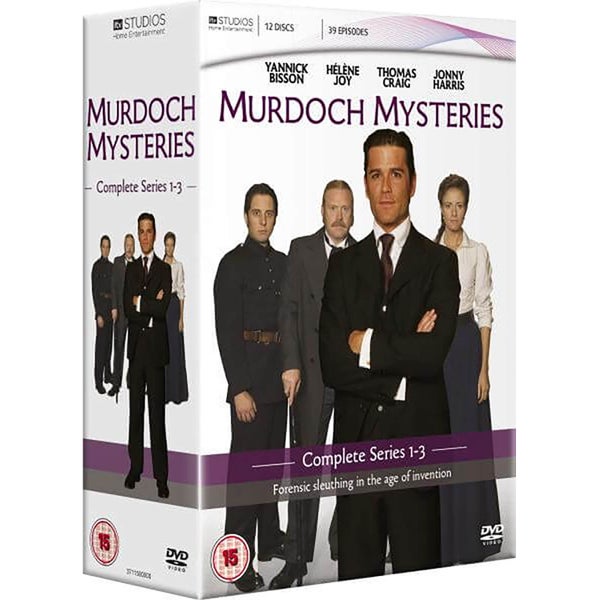 Murdoch Mysteries: Serie 1, 2 & 3