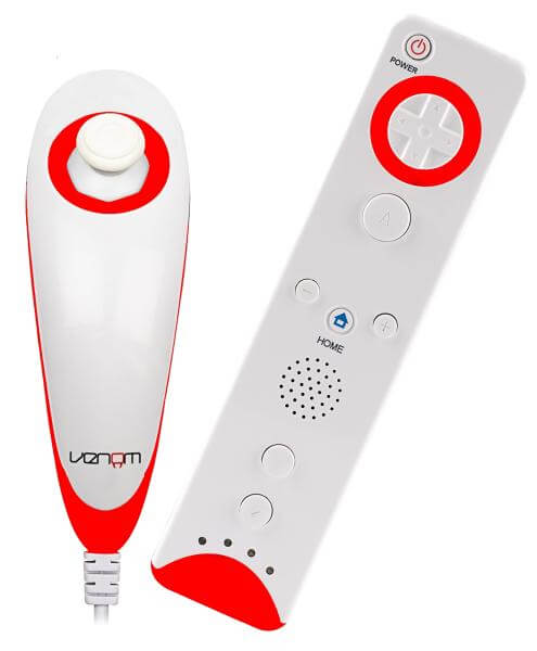 Venom: Wii Remote and Nunchuck Pack (Red)