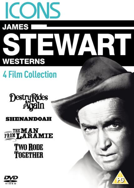 James Stewart Westerns: Destry Rides Again / Shenenoah / Man From Laramie / Two Rode Toger
