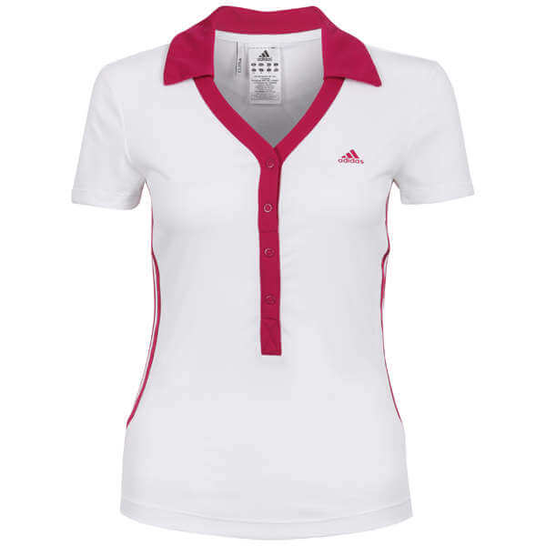 adidas Women's Tennis RSP Trad Polo White