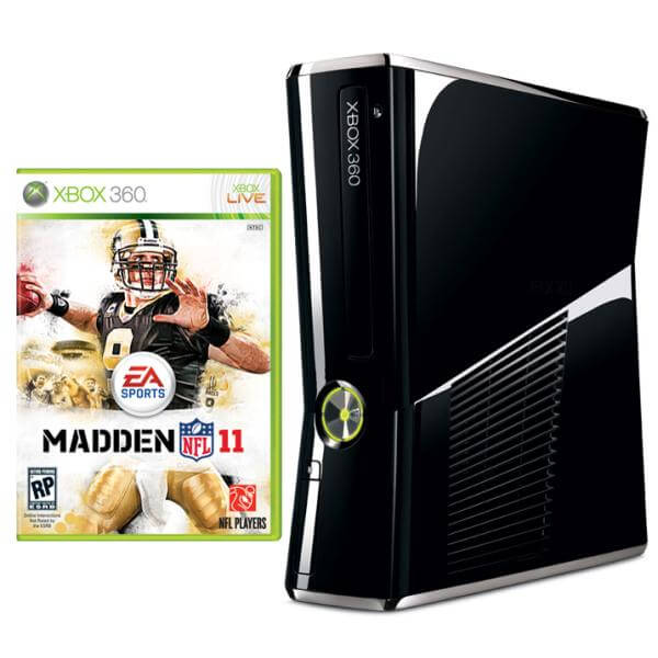 Xbox 360 250GB Bundle (Includes Madden NFL 11)