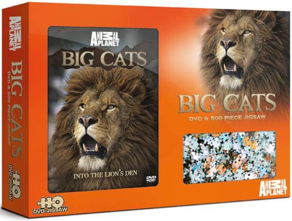 Discovery Channel: Big Cats DVD/Jigsaw Gift Pack