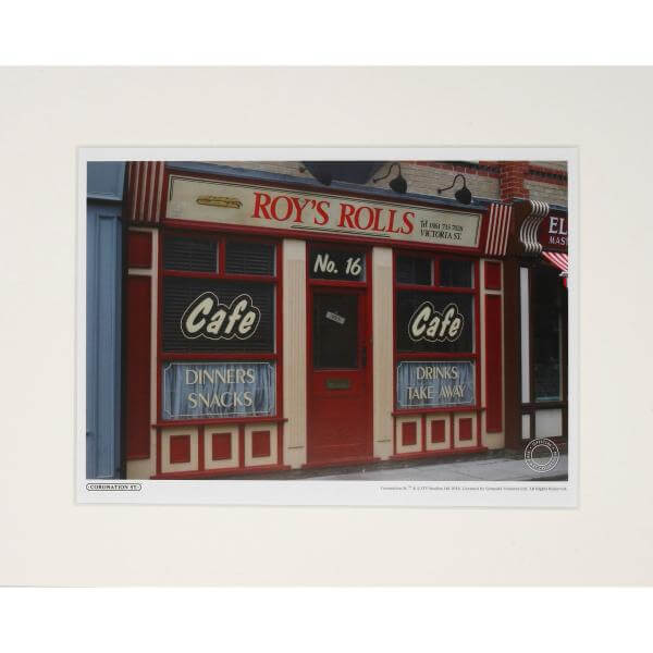 Coronation Street Limited Edition Print: Roy's Rolls 14x11