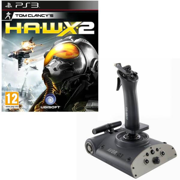 Tom Clancy's H.A.W.X. 2 with PS40 Aviator Stick (PS3)