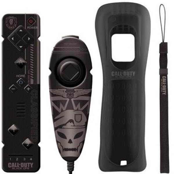 Call of Duty Black Ops Wiimote and Nunchuk Controller Pak - Stealth