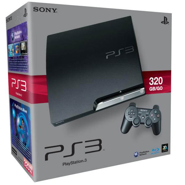 PS3: Sony Playstation 3 Slim Console (320 GB)