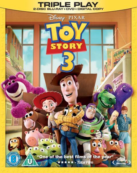Toy Story 3: Triple Play (Includes Blu-Ray, DVD and Digital Copy)