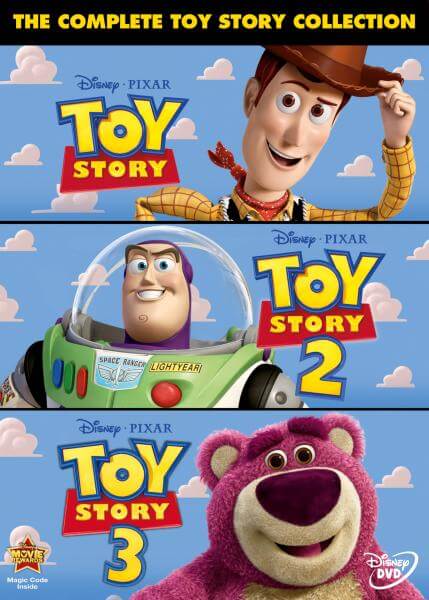 Toy Story 1, 2 und 3