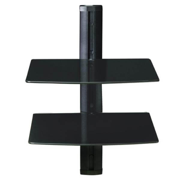 LEVV Wall Mount for Blu-Ray / DVD / Digibox - 2 Shelf