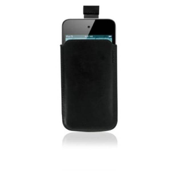 Exspect Leather Slip Case for New iPod Touch 4th Gen - Black