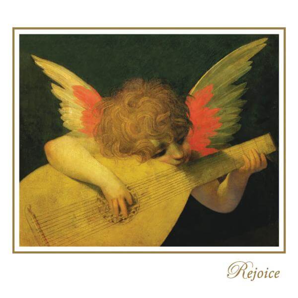 Classic FM Christmas Cards - Angel with Lute