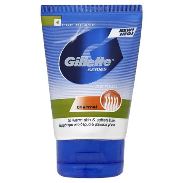 Gillette Cleansing Thermal Face Scrub 100ml