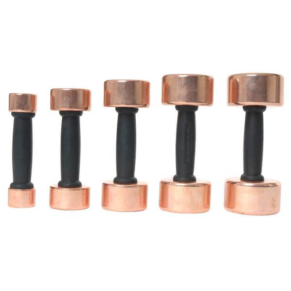 Gold's Gym Brass Dumbbell (3kg Pair)