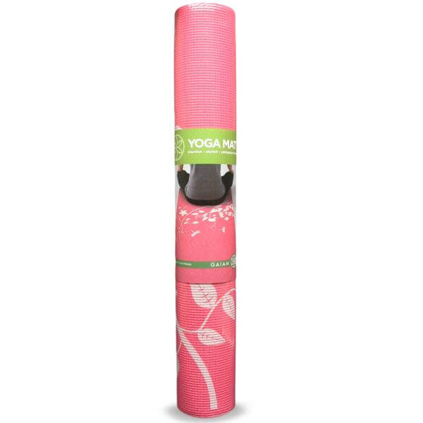 Gaiam Printed Yoga Mat - Dragonfly Print