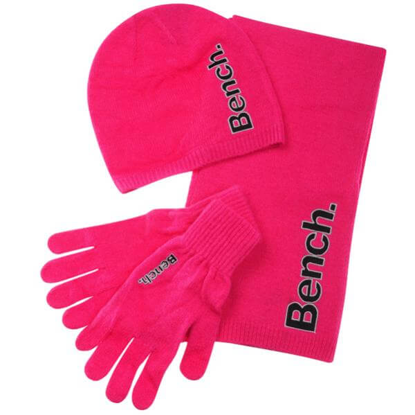 Bench Flair hat, scarf & glove set