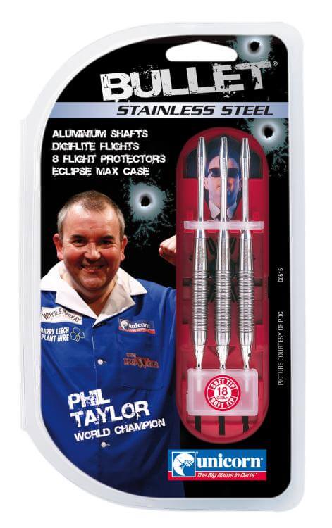 Phil Taylor Darts Bullet Stainless Steel 24g
