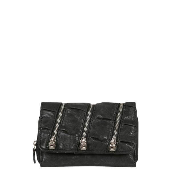Religion skull & zip front purse