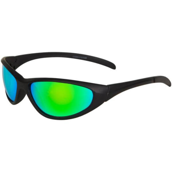 Ronaldinho Classic Wrap Sunglasses - Black