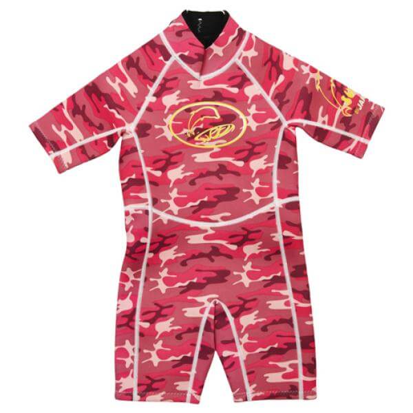 Jakabel Surfit Shorty Wetsuit - Pink Camou