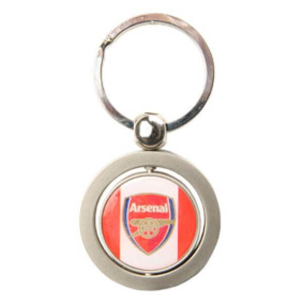Arsenal FC Spinner Keyring